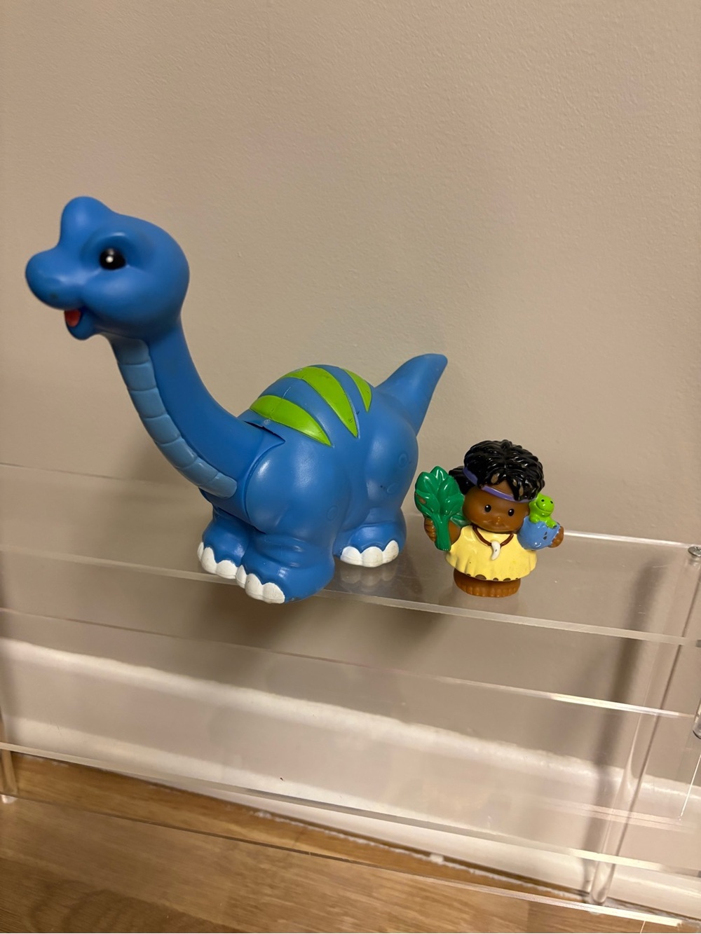 Fisher-Price Blue Dino toy and figure